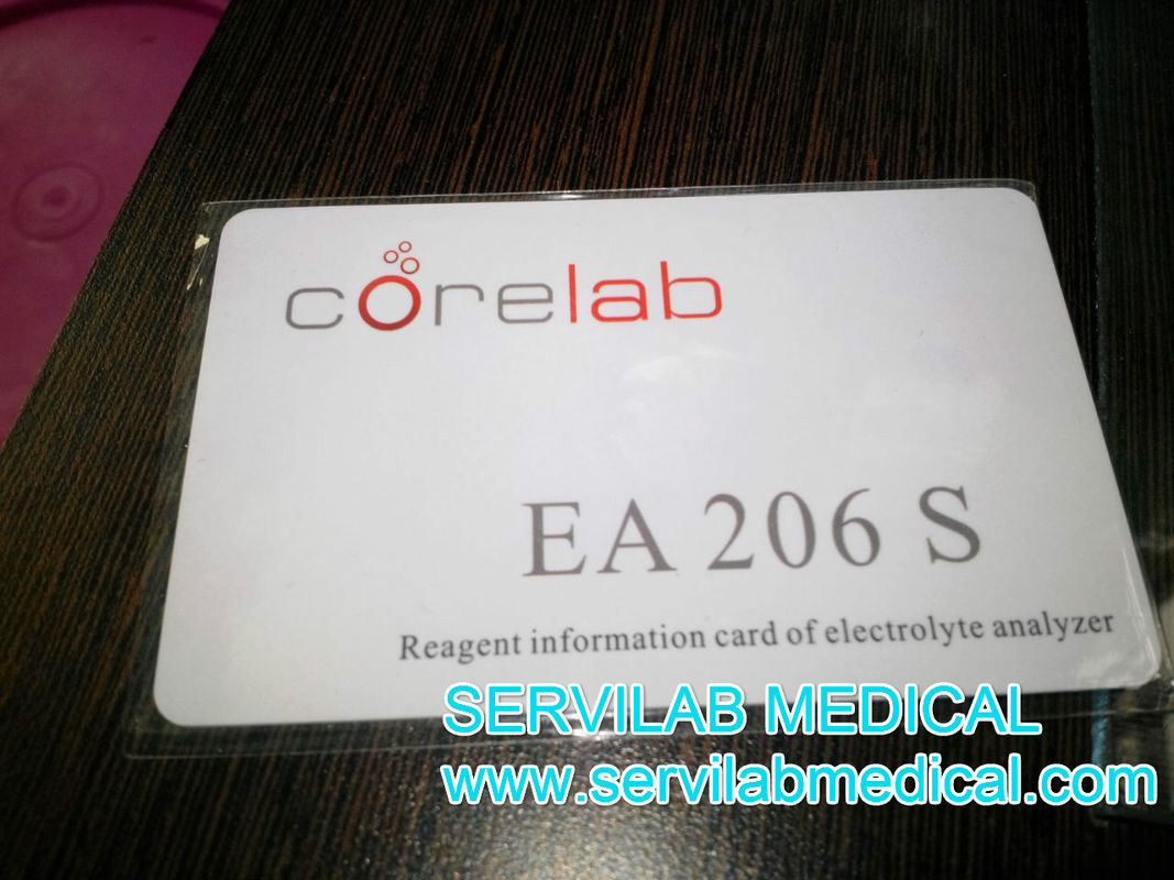 Corelab EA206S Electrolyte Analyzer Reagent information card