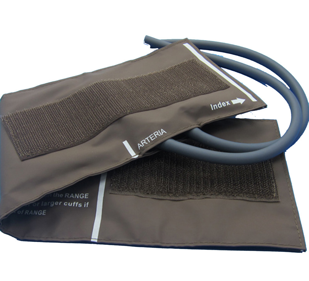 Reusable PU coat two tube large adult cuffs mindray blood pressure cuff