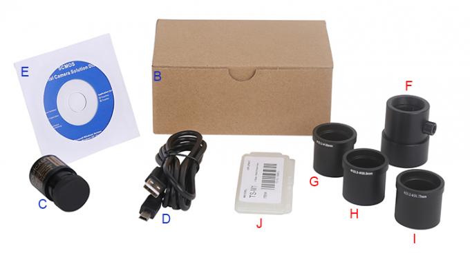 SCMOS Series USB2.0 CMOS Microscope 23.3mm Eyepiece Camera