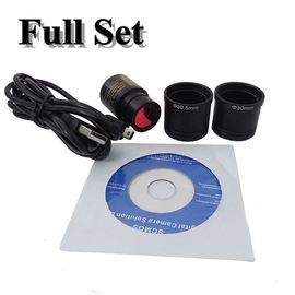 5.0 MP USB 2.0 SCMOS Series Camera Free Drive Image Capture Electronic Eyepiece Microscope w/ 30mm/30.5mm Lens Adapter